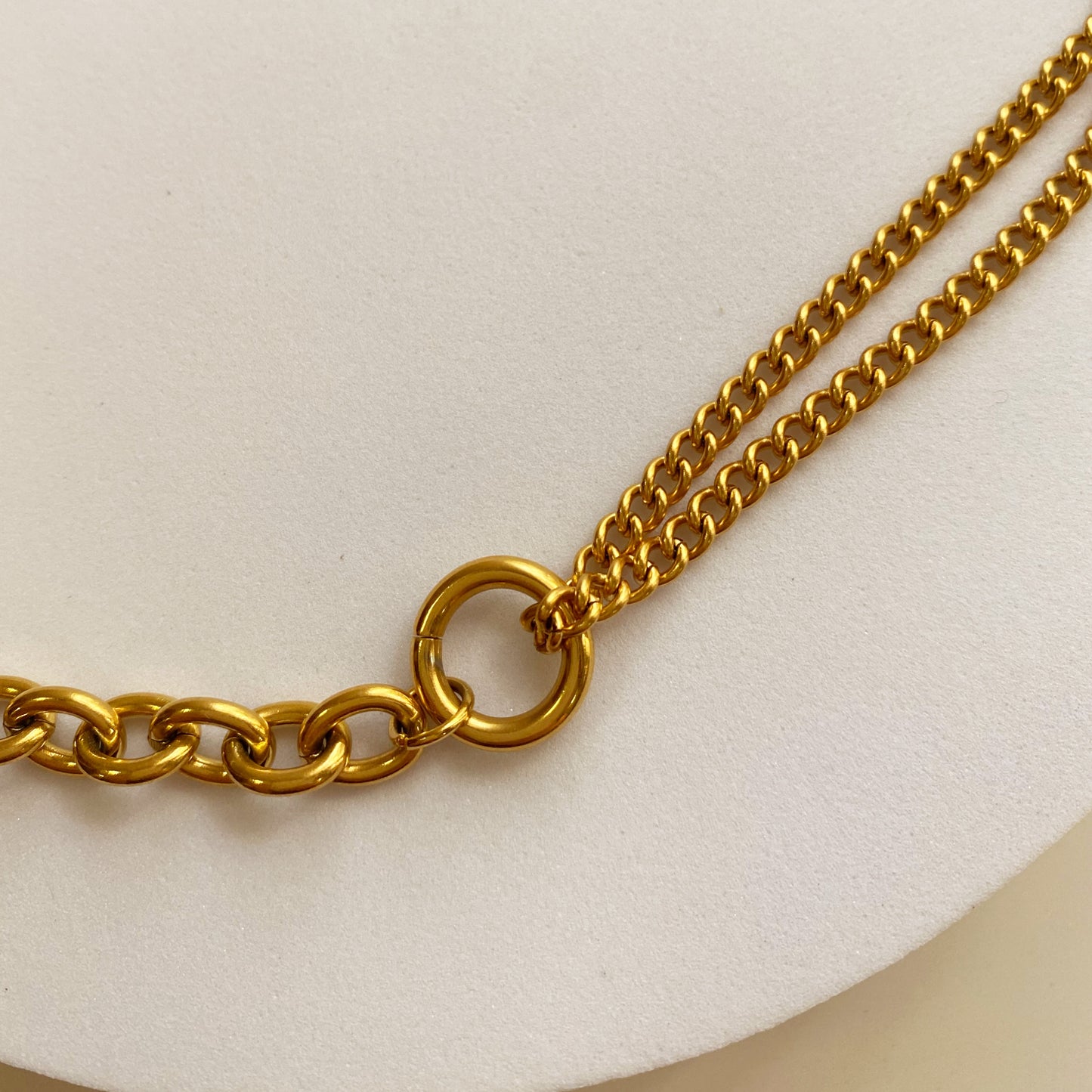 Linked Chains Necklace
